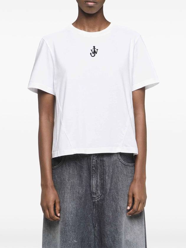 Anchor-embroidered T-shirt - JW ANDERSON - BALAAN 3