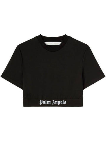 Palm Angels T-shirts and Polos Black - PALM ANGELS - BALAAN 1