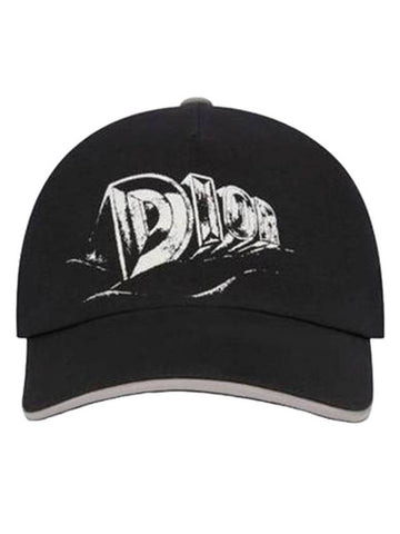 Astero Signature Ball Cap Black - DIOR - BALAAN 1