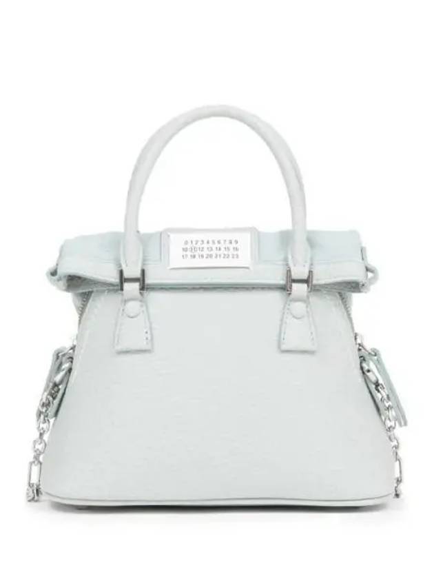 5AC Classique Micro Tote Bag Sky - MAISON MARGIELA - BALAAN 2