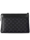 Pochette Voyage Souple Monogram Pouch Bag Black - LOUIS VUITTON - BALAAN 5