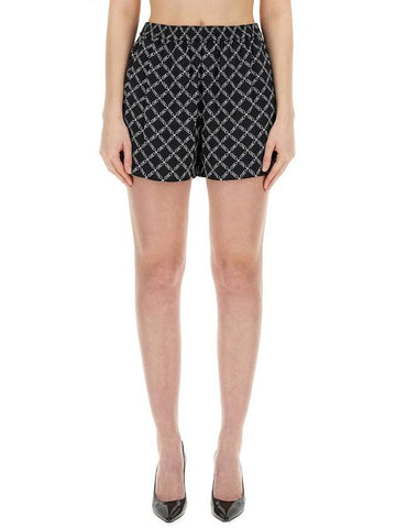 MONOGRAM BERMUDA SHORTS - MICHAEL KORS - BALAAN 1