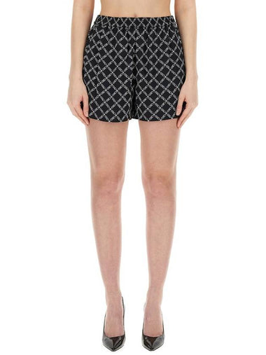 MONOGRAM BERMUDA SHORTS - MICHAEL KORS - BALAAN 1