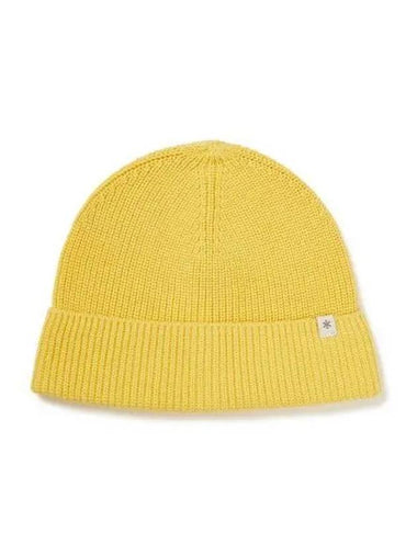 Camping Ready Summer Beanie Yellow S23SUFKC75 - SNOW PEAK - BALAAN 1