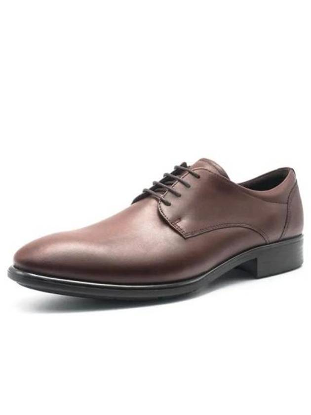 City Tray Leather Derby Brown - ECCO - BALAAN 2