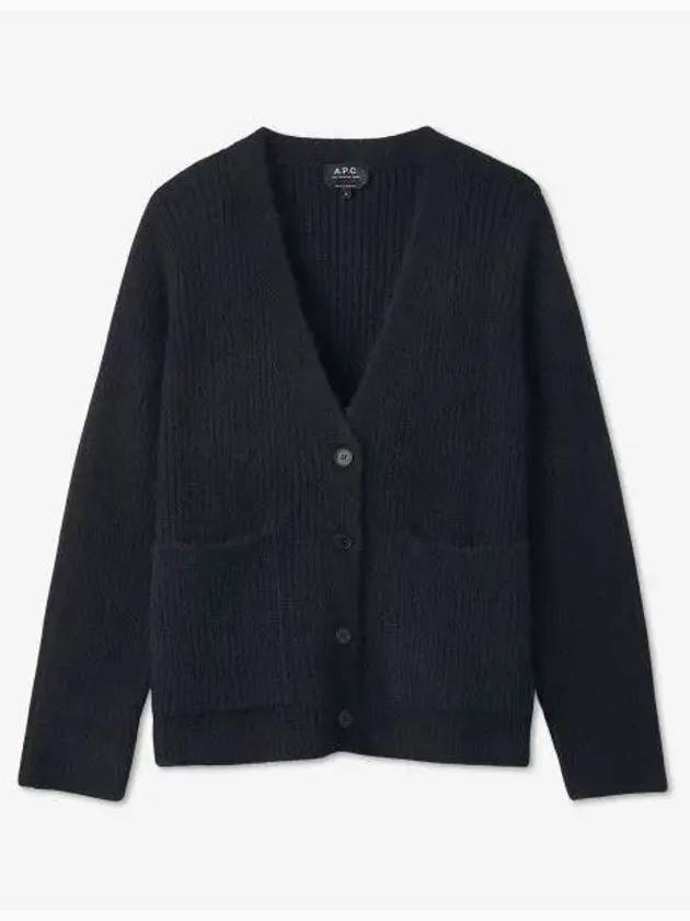 Women's Claudine Cardigan Black - A.P.C. - BALAAN 2