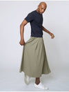 Loose Wide Pants Khaki Beige - ATHPLATFORM - BALAAN 8