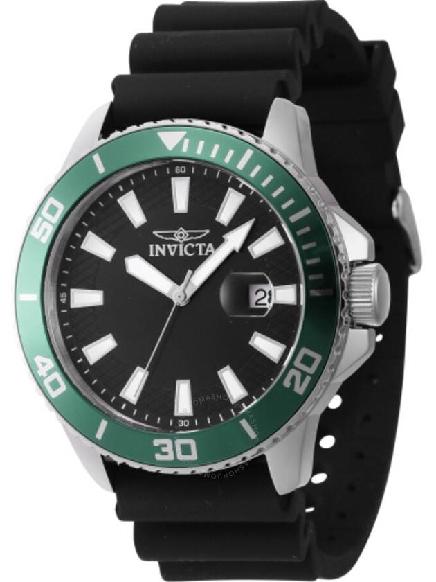 Invicta Pro Diver Quartz Date Black Dial Men's Watch 46088 - INVICTA - BALAAN 1