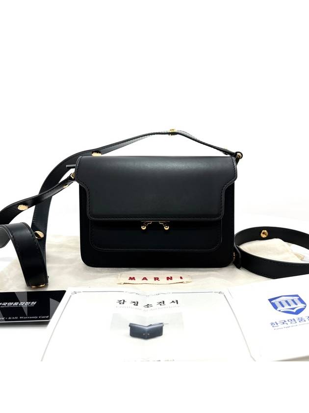 Trunk bag mini black shoulder cross - MARNI - BALAAN 3