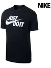 Swoosh Short Sleeve T-Shirt Black - NIKE - BALAAN 2