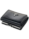 Shiny Patent Small Frame Leather Card Wallet Black - VIVIENNE WESTWOOD - BALAAN 5