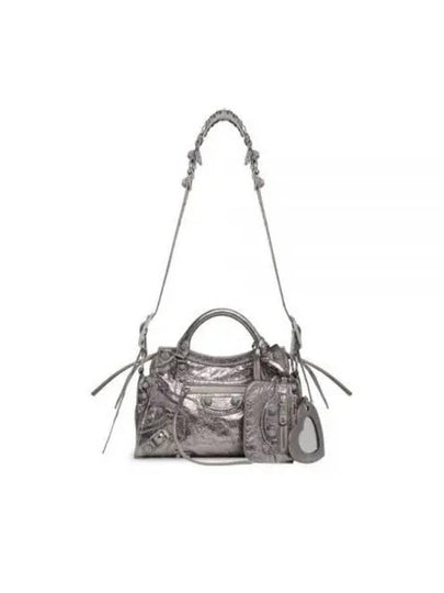 Neo Cagole XS Shoulder Bag Silver - BALENCIAGA - BALAAN 2