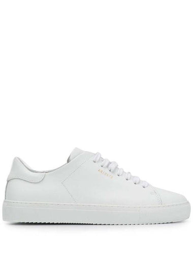 'Clean 90' White Sneakers With Printed Logo In Leather Woman Axel Arigato - AXEL ARIGATO - BALAAN 1