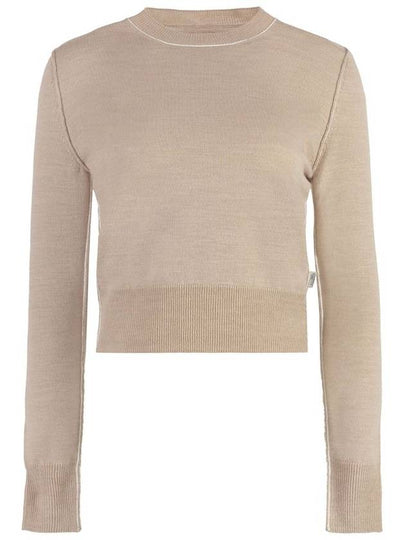 MM6 Sweater S52HL0020S18446 119 SAND - MAISON MARGIELA - BALAAN 2