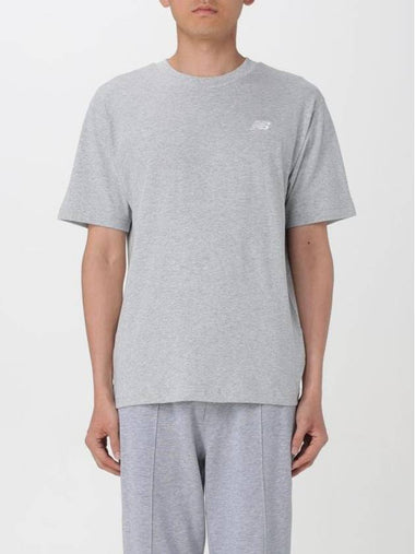 Short Sleeve T-Shirt MT41509AG Gray - NEW BALANCE - BALAAN 1