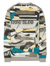 Wappen Patch Collage Effect Sweat Sweatshirt - STONE ISLAND - BALAAN 8