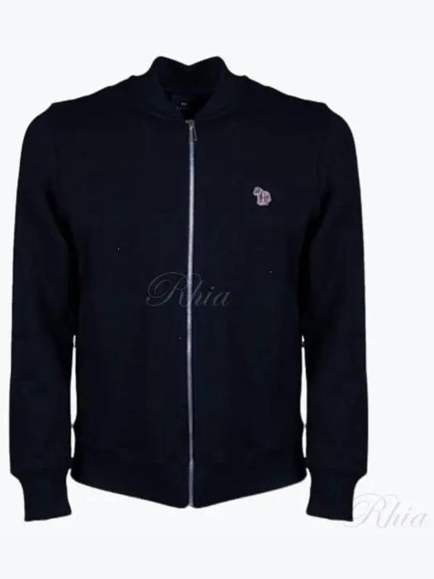 Zebra Logo Bomber Jacket Black - PAUL SMITH - BALAAN 2