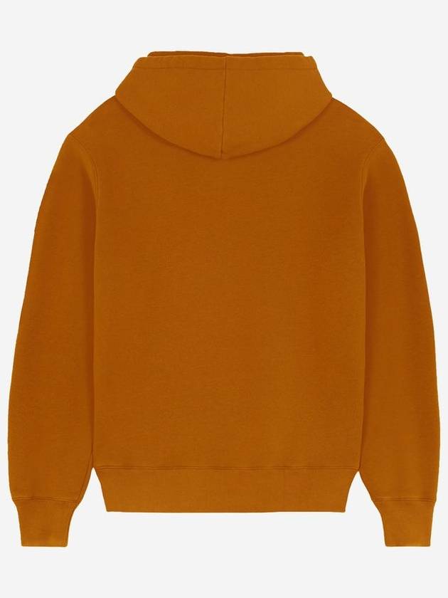 Bold Fox Head Patch Comfort Hoodie Orange - MAISON KITSUNE - BALAAN 3