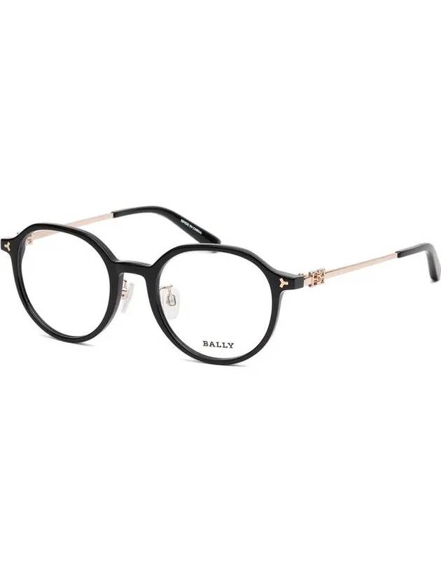 Glasses frame BY5071H 001 black horn rim light round - BALLY - BALAAN 7