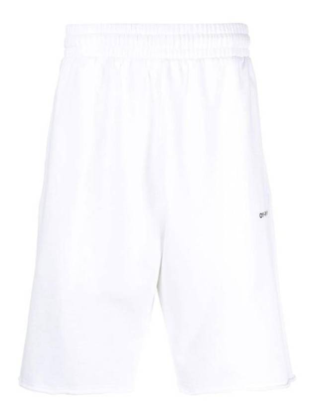 Wave Out Diag Mesh Shorts White - OFF WHITE - BALAAN 2