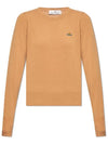 Bea Jumper Knit Top Camel - VIVIENNE WESTWOOD - BALAAN 2