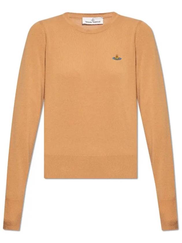 Bea Jumper Knit Top Camel - VIVIENNE WESTWOOD - BALAAN 2