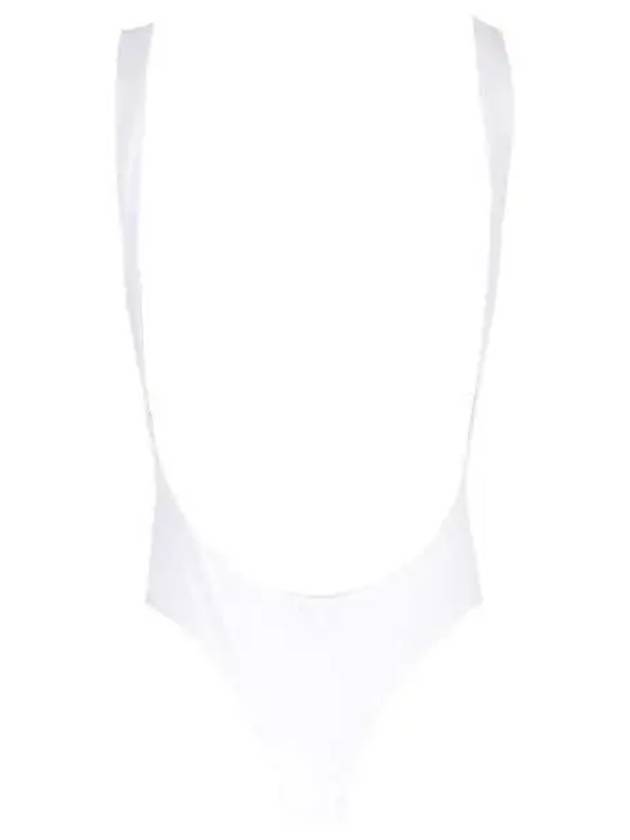 Cut-Out Bodysuit White - ALAIA - BALAAN 3