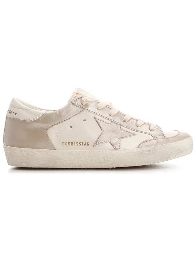 Superstar Low Top Sneakers White Sand - GOLDEN GOOSE - BALAAN 1