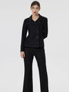 Women's Italian Wool Coco Jacket - RS9SEOUL - BALAAN 3