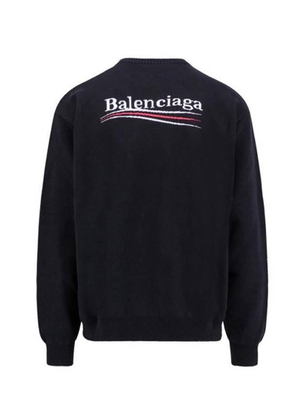 Political Knit Top Black - BALENCIAGA - BALAAN 3