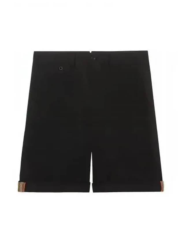 Icon Tailored Shorts Black - BURBERRY - BALAAN 2