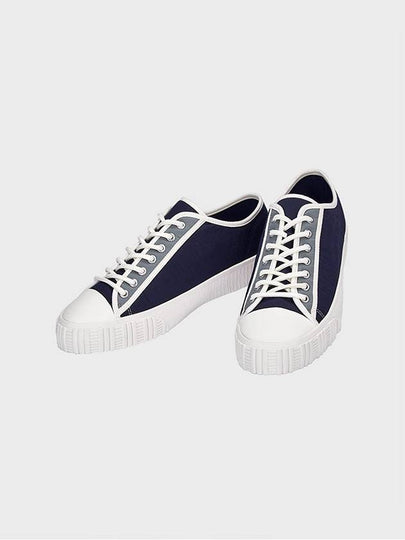 Lightness Low Top Sneakers Navy - FFEFF STUDIO - BALAAN 2