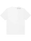 Chillax Fox Patch Regular Short Sleeve T-Shirt White - MAISON KITSUNE - BALAAN 4