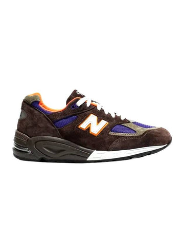 990V2 Low Top Sneakers Brown - NEW BALANCE - BALAAN 1