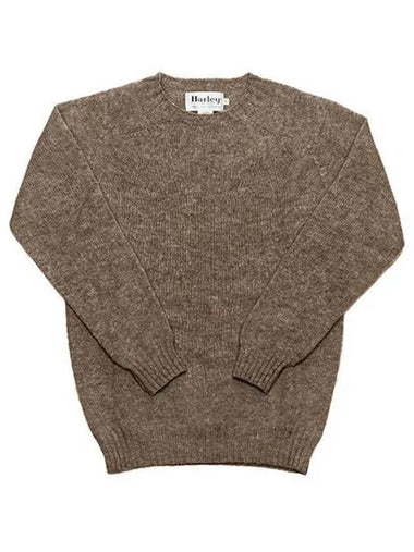 M3834 7 SHAGGY NUTMEG Dog Men s Knit 1140104 - HARLEY OF SCOTLAND - BALAAN 1