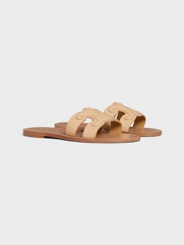 Triomphe Calfskin Mule Nude - CELINE - BALAAN 3