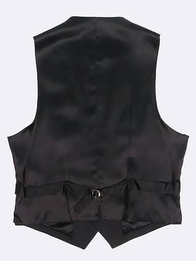 Armani Black Color Virgin Wool 100 Men s Vest 52 - GIORGIO ARMANI - BALAAN 2