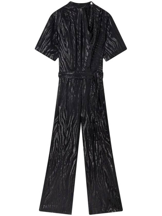 Wood Grain Lurex Jumpsuit 6100533CJ302 - STELLA MCCARTNEY - BALAAN 1