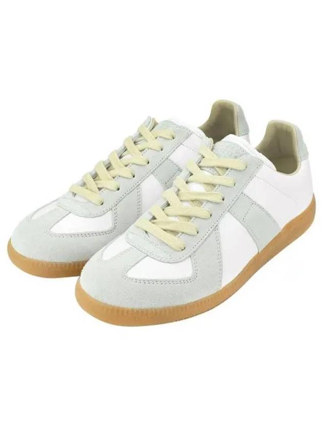 Replica Calfskin Low Top Sneakers White - MAISON MARGIELA - BALAAN 2