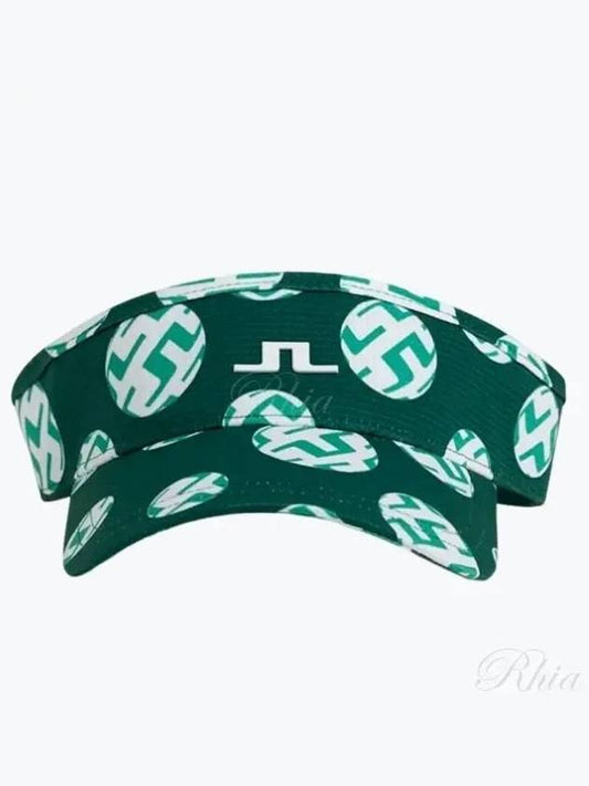 Golf Samir Print Visor Rain Forest Spear Dots - J.LINDEBERG - BALAAN 2