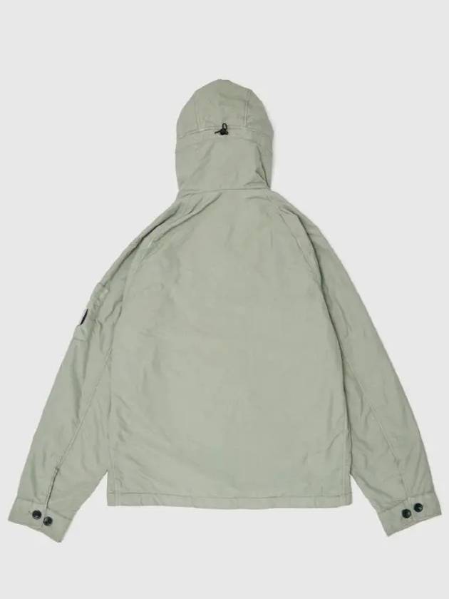 Lens Wappen Hooded Jacket Sage - CP COMPANY - BALAAN 5