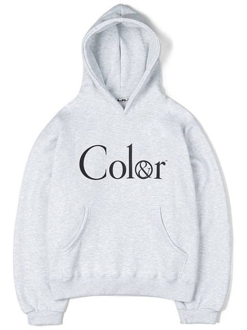 Color Hoodie LIGHT MELANGE - BACKANDFORTH - BALAAN 1