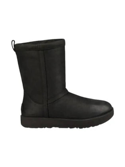 Classic Short Waterproof Leather Winter Boots Black - UGG - BALAAN 2