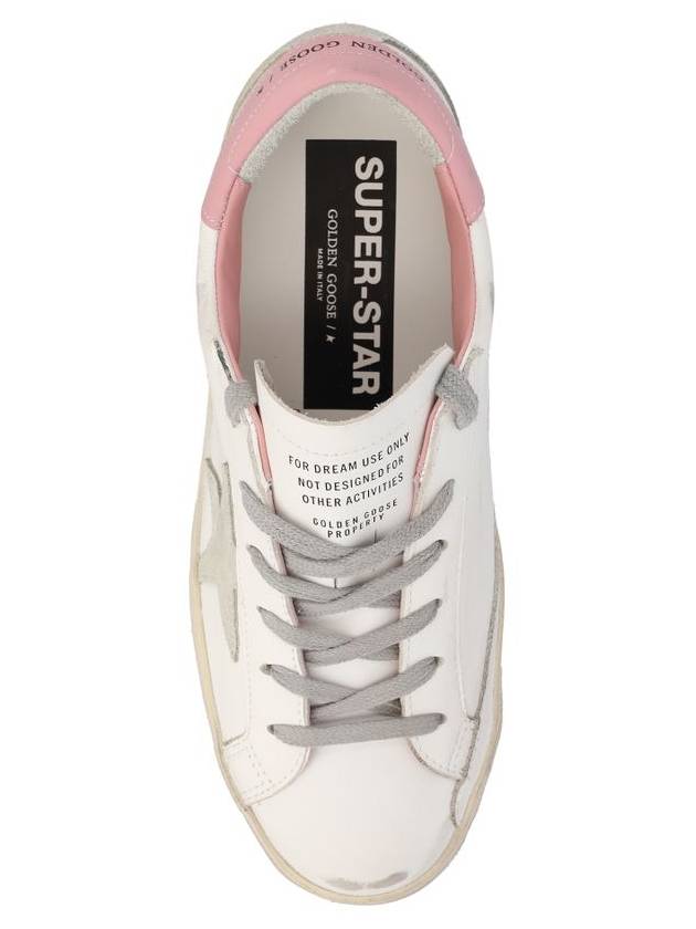 Superstar Pink Tab Low Top Sneakers - GOLDEN GOOSE - BALAAN 5