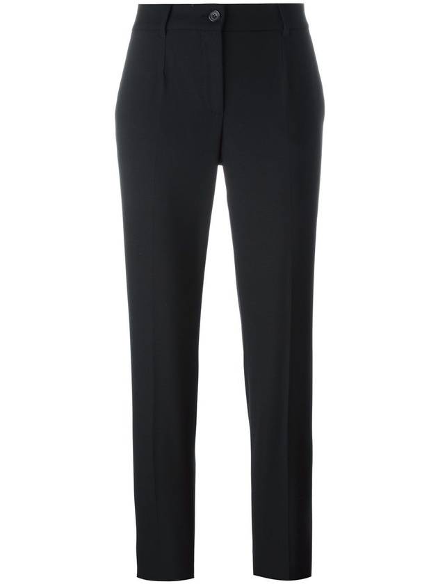 Woolen slacks black - DOLCE&GABBANA - BALAAN 2