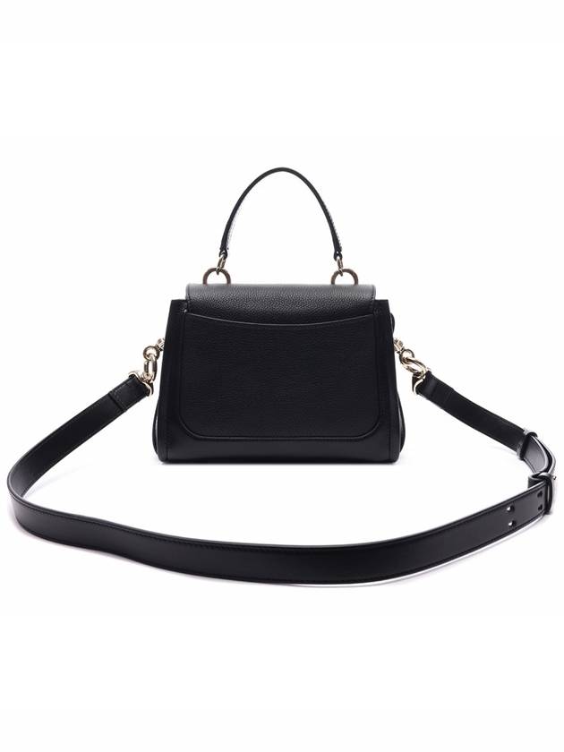 Tess Small Day Tote Shoulder Bag Black - CHLOE - BALAAN 5