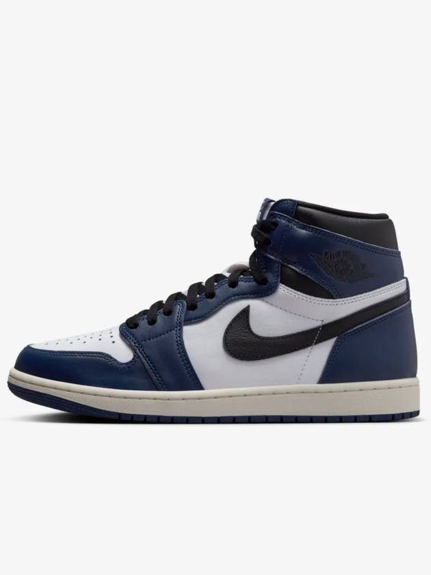 Air 1 Retro High Top Sneakers Midnight Navy - JORDAN - BALAAN 2