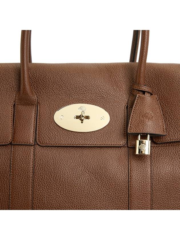 Bayswater Grain Small Classic Leather Tote Bag Brown - MULBERRY - BALAAN 8