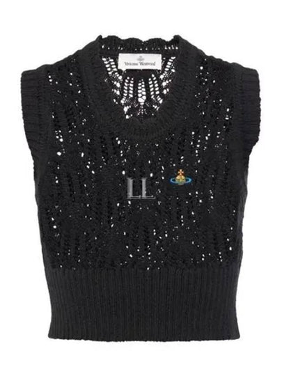 Samantha Vest Black - VIVIENNE WESTWOOD - BALAAN 2