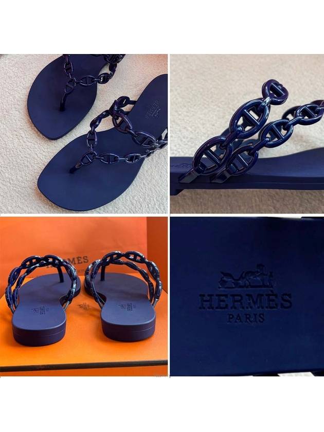 Island Sandals Violet Iris - HERMES - BALAAN 5